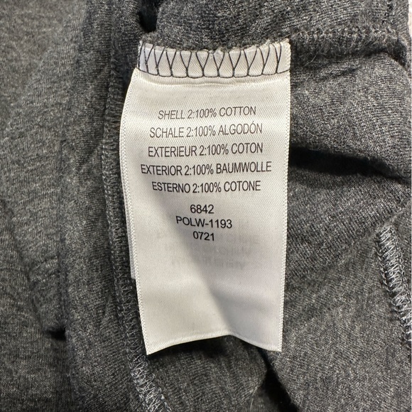 Like new - Legendary Whitetails 3/4 Snap Quilted Top in grey - Picture 5 of 6